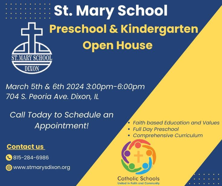 Preschool & Kindergarten Open House